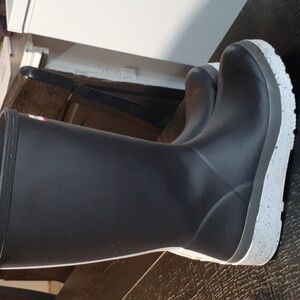 HUNTER RAIN BOOTS PLATFORM